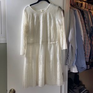 Dolce Vita white lace dress